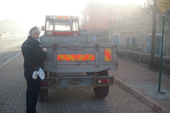 Trafik güvenliği için 5 bin traktöre reflektör