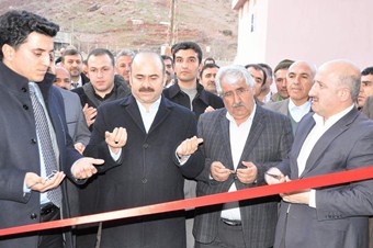 Erkek Kur'an kursu, taziye ve imam evinin açılışı yapıldı