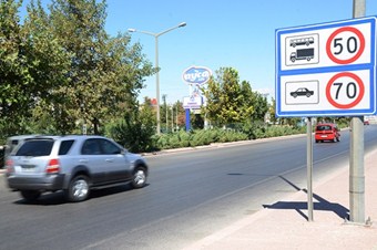 Şehir içi hız limiti en fazla 82 kilometre olacak