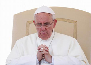 Papa'dan Cumhurbaşkanı Erdoğan'a taziye