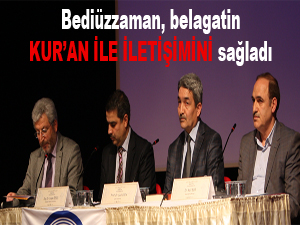 Bediüzzaman, belagatin Kur’an ile iletişimini sağladı