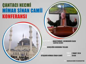 Çantacı Necmi abi İstanbul konferansı