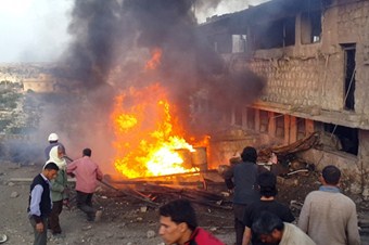 Suriye'de hava destekli ölüm