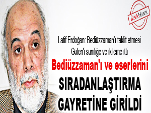 Bediüzzaman'ı ve eserlerini sıradanlaştırma gayretine girildi