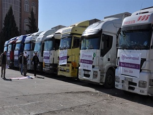 Ekmek fiyatının arttığı Suriye'ye İHH'dan destek