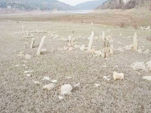 Sular çekilince tarih gün yüzüne çıktı