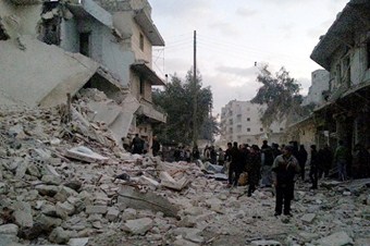 Suriye rejimi okula saldırdı: 17 ölü