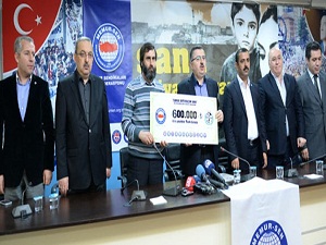 Memur-Sen'den Suriye'ye yardım