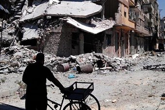 Fatih Camii'nde 'Yermuk' protestosu