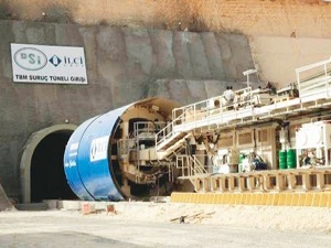 En uzun sulama tüneli açılıyor