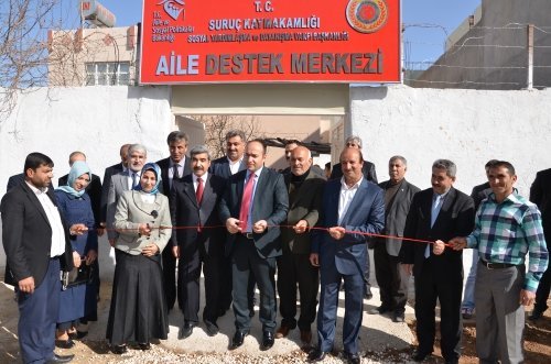 Suruç’ta Aile Destek Merkezi Hizmete Girdi