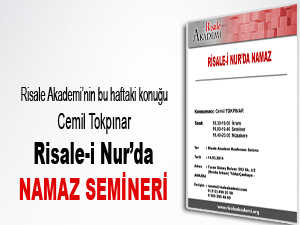 Risale-i Nur’da Namaz semineri