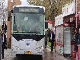 İşte Türkiye'nin ilk elektrikli otobüsü