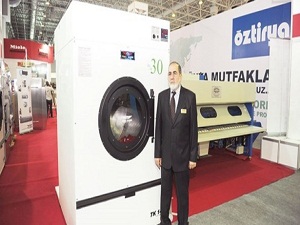 Hastanelerin çamaşırını yerli teknolojiyle sıkacak