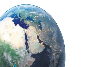 Yerin 402 km altında okyanuslar kadar su