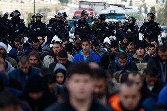 Mescid-i Aksa'da İsrail zulmü