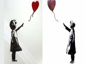 Banksy'den Suriye için hamle