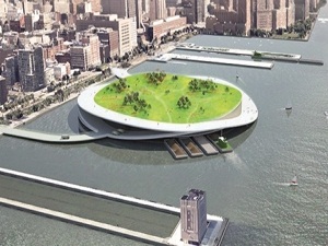 Çöplerden ada çıkacak