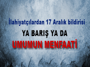 Ya barış ya da umumun menfaati