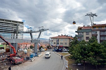 Yenimahalle-Şentepe Teleferiği yarın hizmete açılıyor