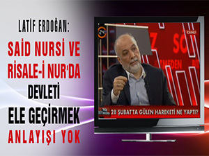 Said Nursi ve Risale-i Nur'da devleti ele geçirmek anlayışı yok