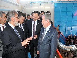 Soma Bölgesel Isıtma Sistemi Isı Dağıtım Merkezi açıldı