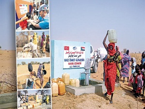 Onlar su kuyusu açtı 2 milyon insan temiz suya kavuştu
