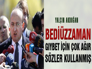 Bediüzzaman gıybet için çok ağır sözler kullanmış
