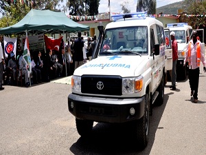 TİKA'dan Etiyopya'ya ambulans desteği