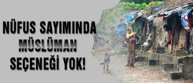 Nüfus sayımında Müslüman seçeneği yok!