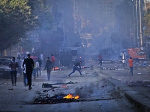 Mısır'da darbe karşıtı gösteri