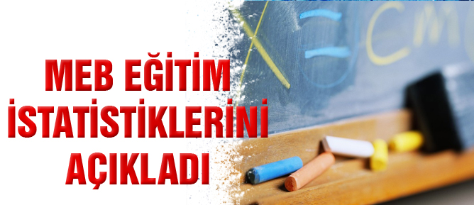 MEB eğitim istatistiklerini açıkladı