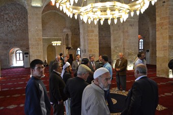 Restorasyon sonrası Hoşkadem’de ilk cuma namazı kılındı