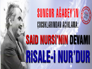 Said Nursi'nin devamı Risale-i Nur'dur