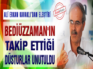 Bediüzzaman'ın takip ettiği düsturlar unutuldu