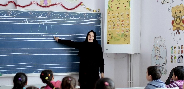 Bu okullar savaşın izlerini siliyor