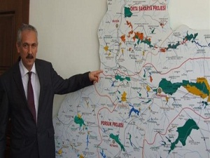 Suyun çözümü projelere bağlı'