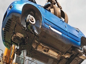 Hurda araç için zaman kaybı yok