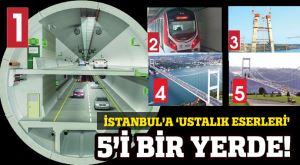 Marmaray'a kardeş geliyor! 5'i bir yerde