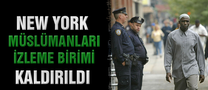 New York Müslümanları İzleme Birimi kaldırıldı
