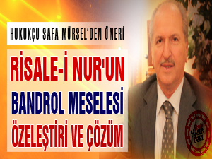 Risale-i Nur'un bandrol meselesi, özeleştiri ve çözüm