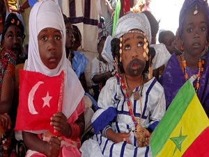 Senegalli çocuklara eğitim kompleksi