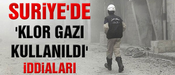 Suriye'de 'klor gazı kullanıldı' iddiaları