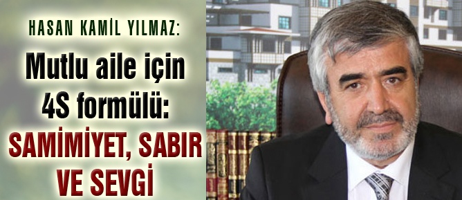 Mutlu aile için 4S formülü: Samimiyet, sabır, sevgi ve saygı