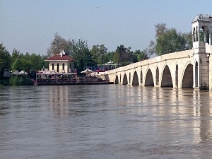 Meriç Nehri’nde su seviyesi düşüyor