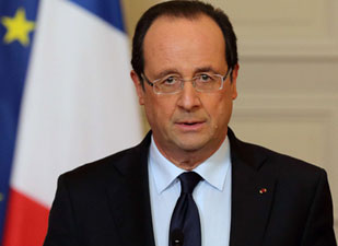 Fransa Cumhurbaşkanı çiftçilerin elinden zor kurtuldu