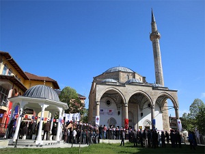 Kosova'da Fatih Camii çevre düzenlemesi bitirildi