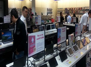 Elektronik eşya ihracatında büyük artış