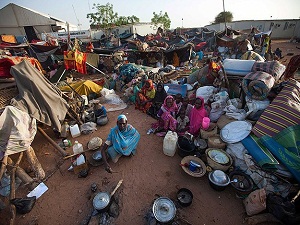 Darfur'da 224 bin kişi çatışmalardan kaçtı