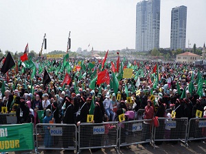 Peygamber sevgisi Kazlıçeşme'yi doldurdu